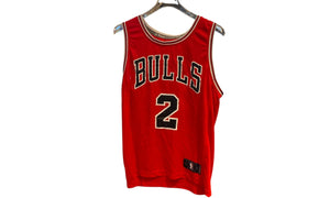 nike Used Chicago Bulls Home Jersey Lonzo Ball 2 - test