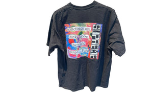 nike Used Supreme Static Tee Black - test