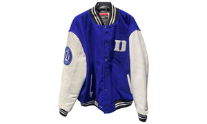 nike Used Duke University Varsity Jacket Blue - test