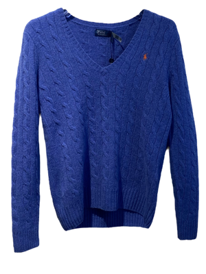 nike Used Ralph Lauren Women's Sweater Light Blue - test