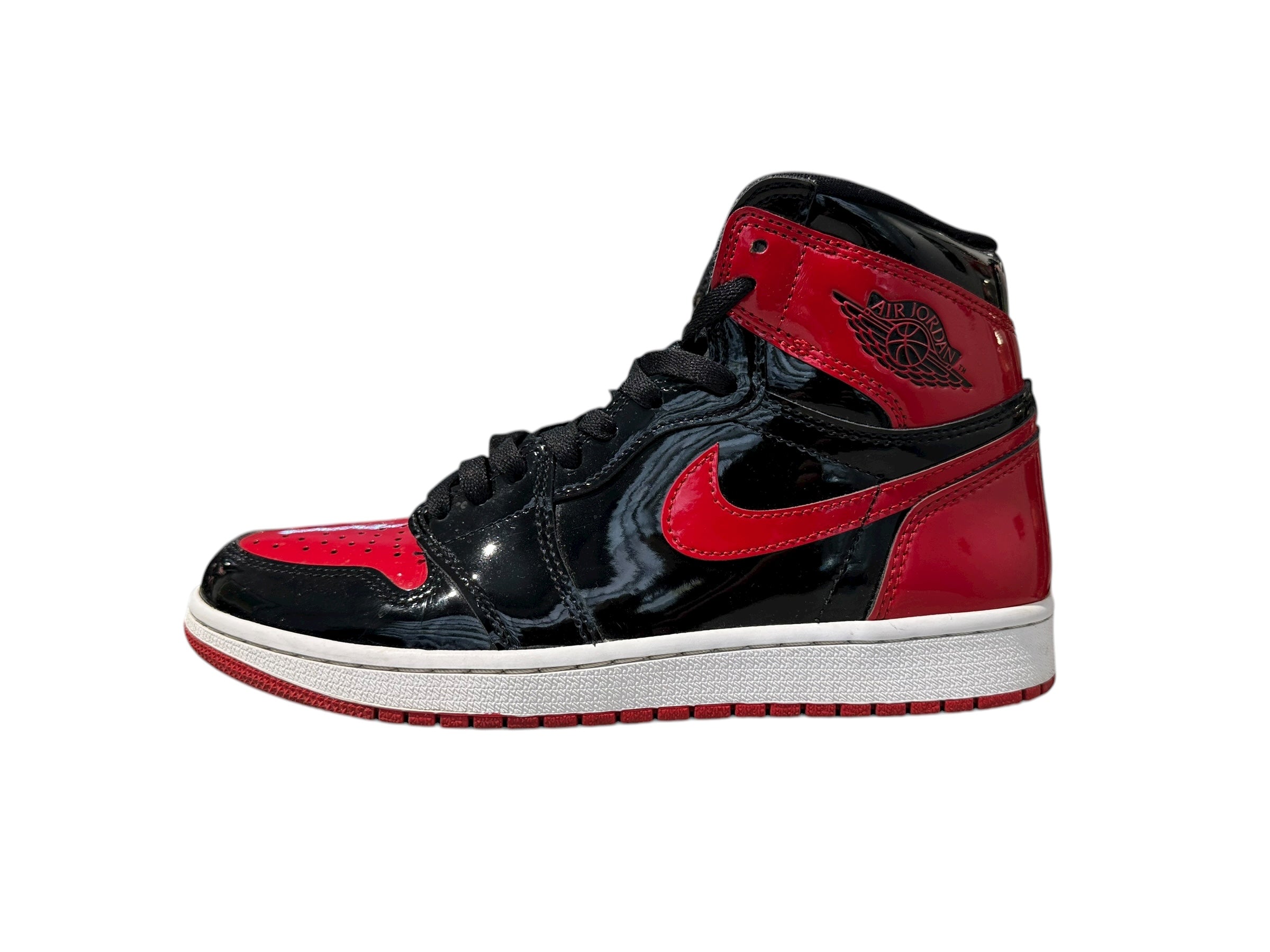 Air Jordan Used Jordan 1 Retro High OG Patent Bred - 555088-063