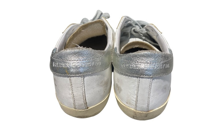 Golden goose Used Golden goose superstar distressed leather sneakers - 802252001