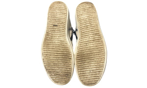 Rick Owens Used Rick Owens Men's Suede Geobasket  in Milk/Black - 804251400