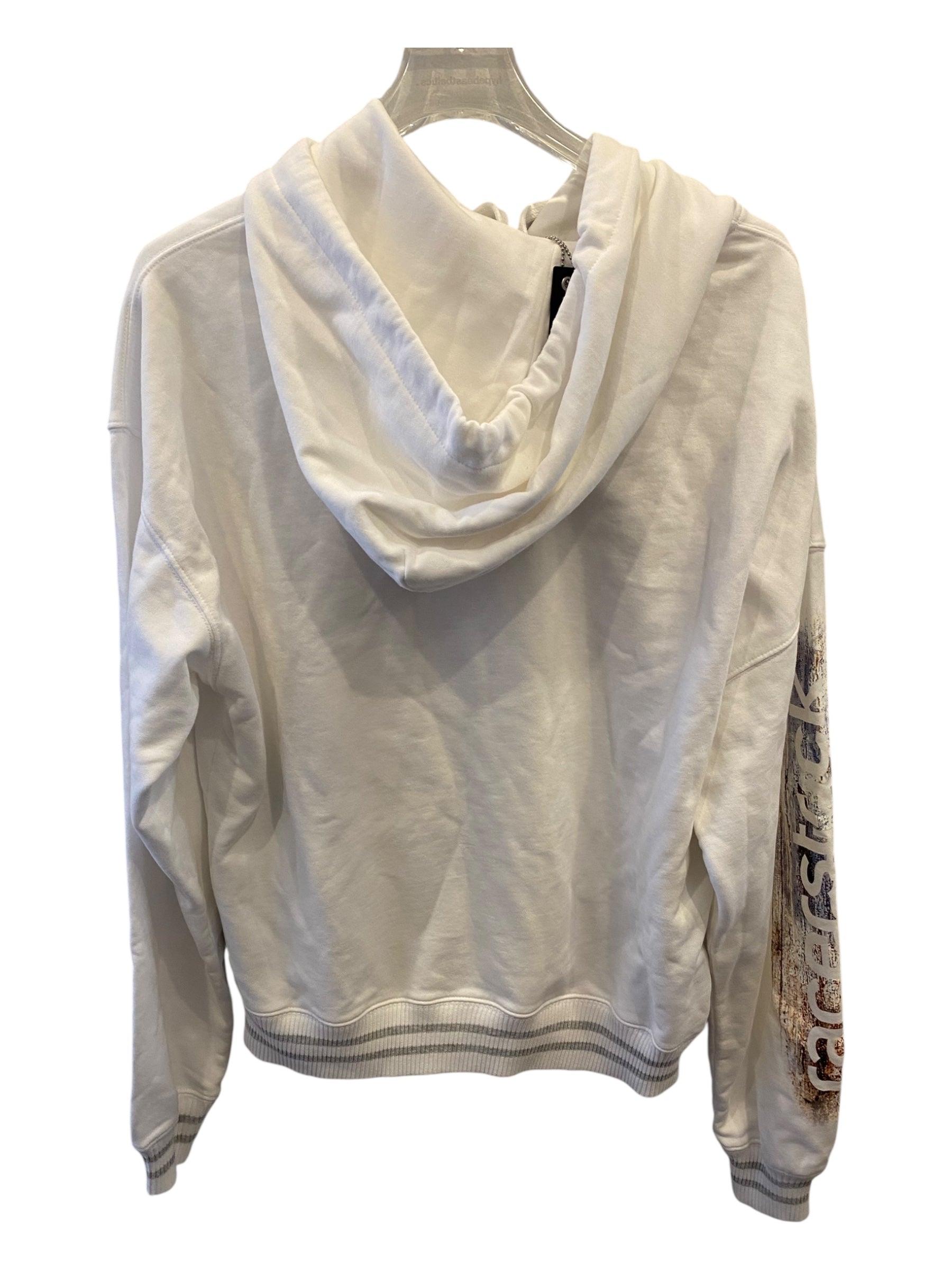 nike Used Racer Worldwide White Rust Hoodie - test