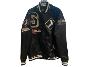 nike Used Boston White Sox Varisty Jacket - 816251418