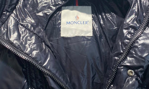 Moncler Used Moncler Rod down jacket navy blue - 1105251351
