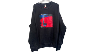 KAWS Used KAWS x Uniqlo Warhol Graphic 476119 Sweatshirt Black - 476119