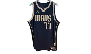 nike Used Dallas Maverics Jersey Luka Doncic 77 - test