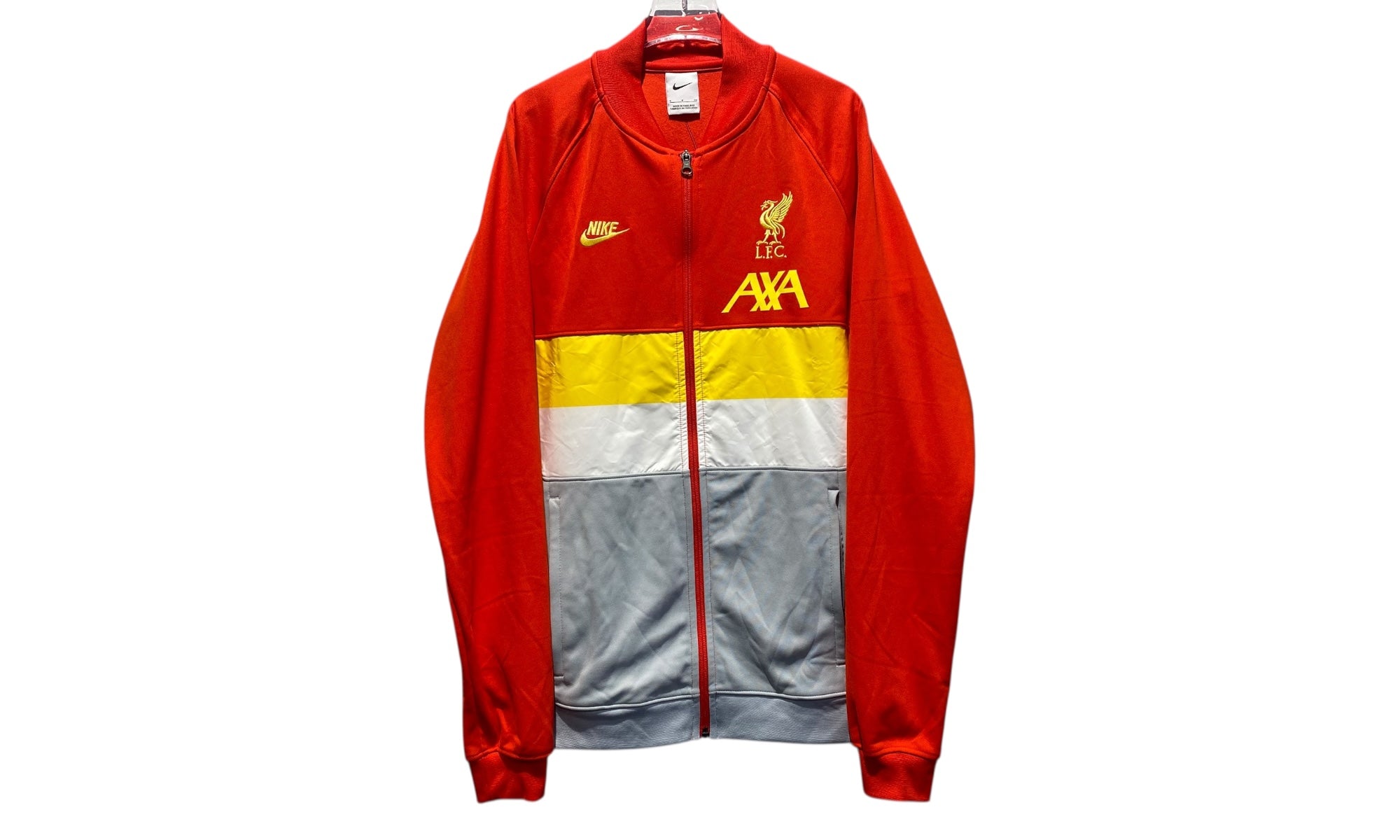 Nike Used Liverpool FC Red Yellow Tracktop - test