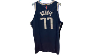 nike Used Dallas Maverics Jersey Luka Doncic 77 - test