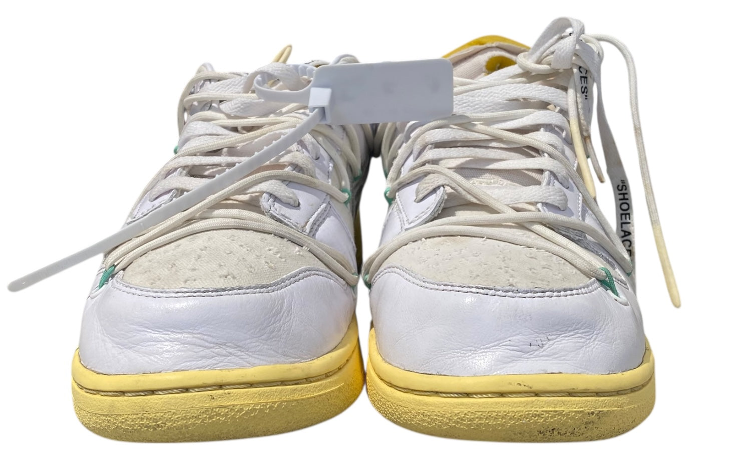 nike Used Nike Dunk Low Off-White Lot 1 - test