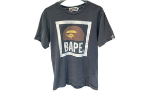 A Bathing Ape Used Bape Black Bape Head Tee - test