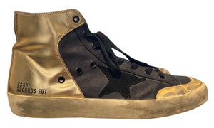 Golden Goose Used Golden Goose Ggdb Records Francy Black Gold  - 816251418
