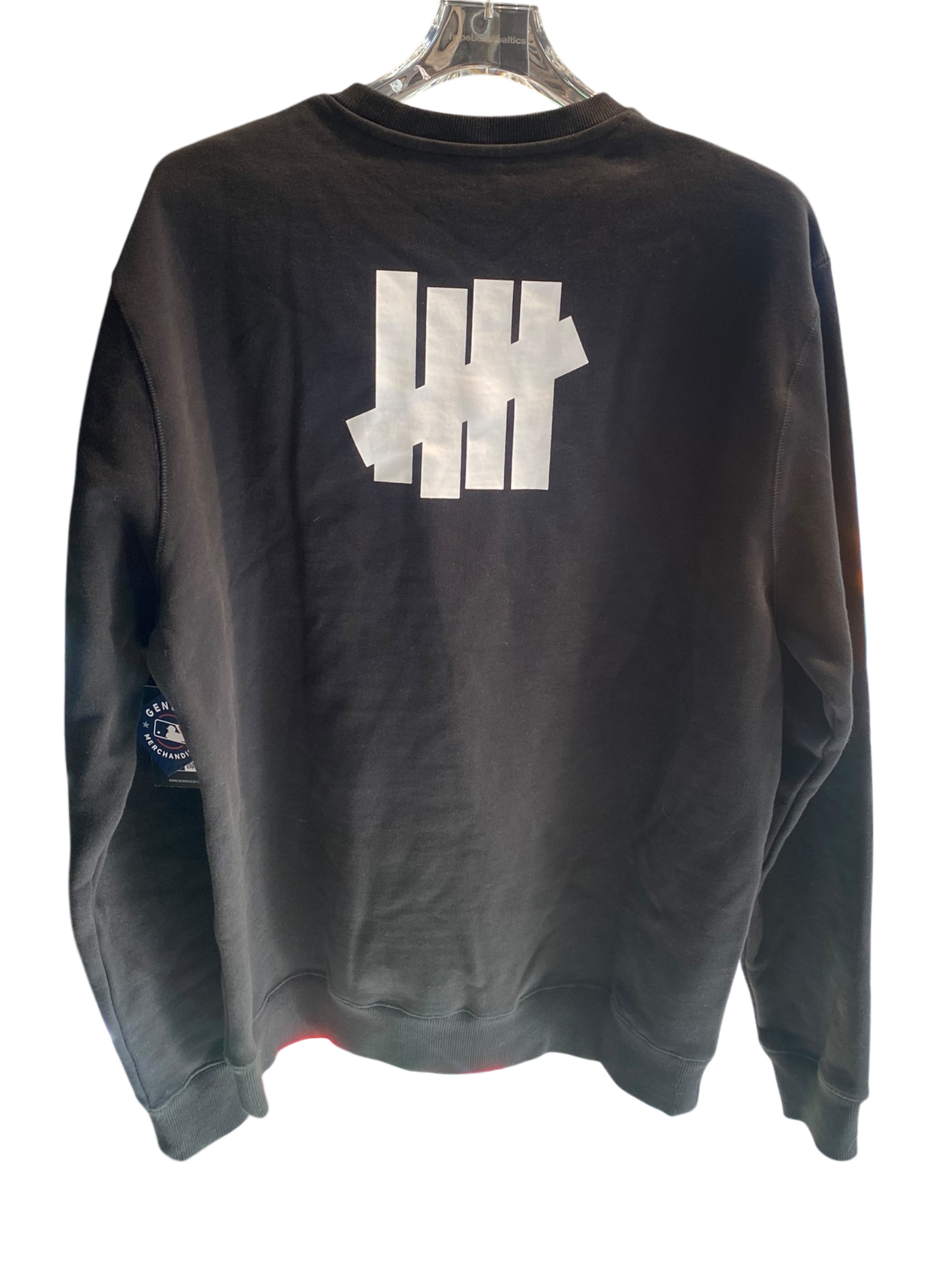 nike Used Undefeated x New York Yankees Black Crewneck - test