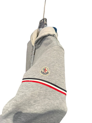 Moncler Used Moncler Grey Zip Up Hoodie - test