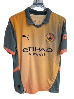 Nike Used Manchester City Fourth Kit 24/25 De Bruyne #17 - test