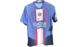 Nike Used Paris Saint-Germain 2022-23 Home Kit Sergio Ramos #4 - test