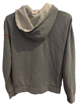 Moncler Used Moncler Grey Zip Up Hoodie - test