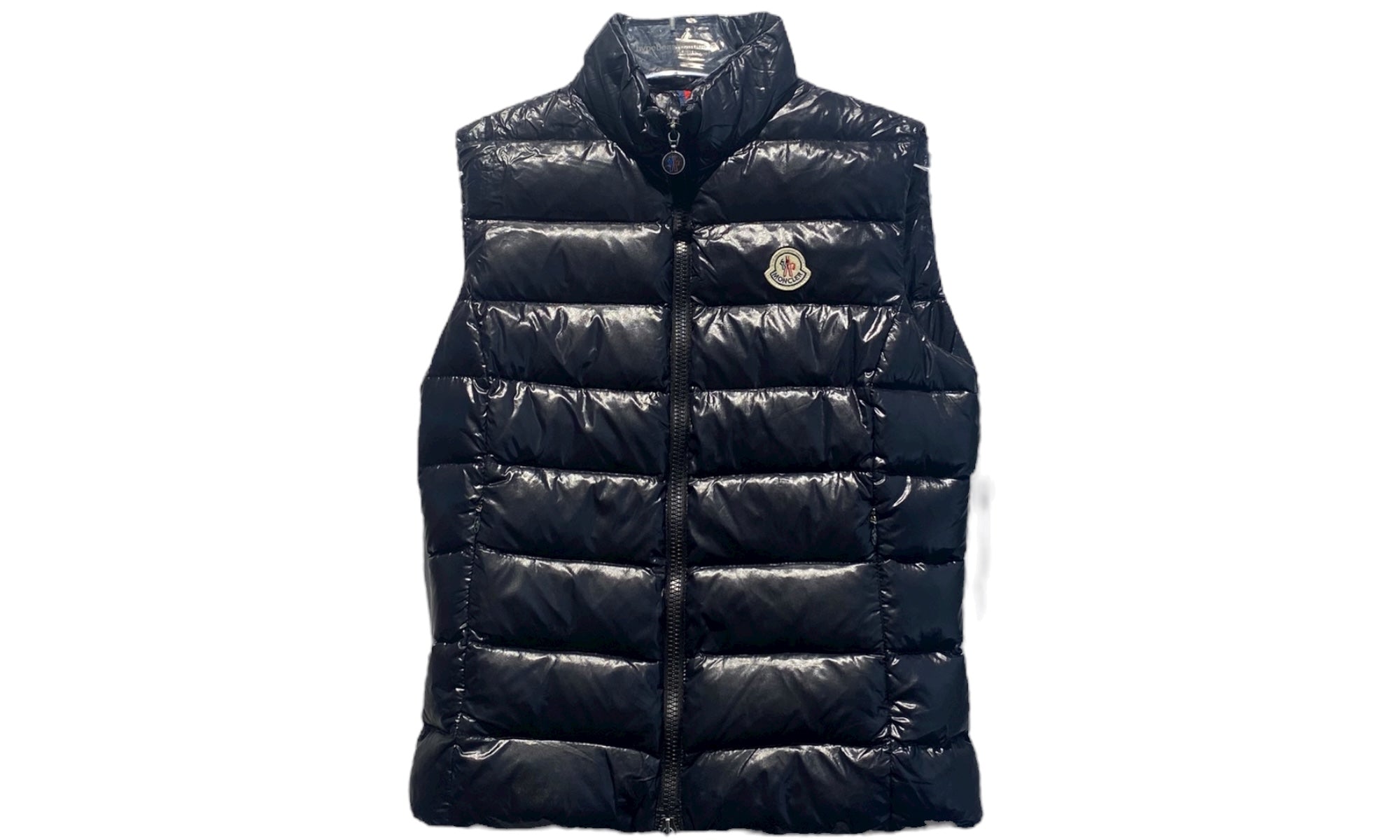Used Moncler Ghany down vest black (1105251351) - HYPEBEASTBALTICS