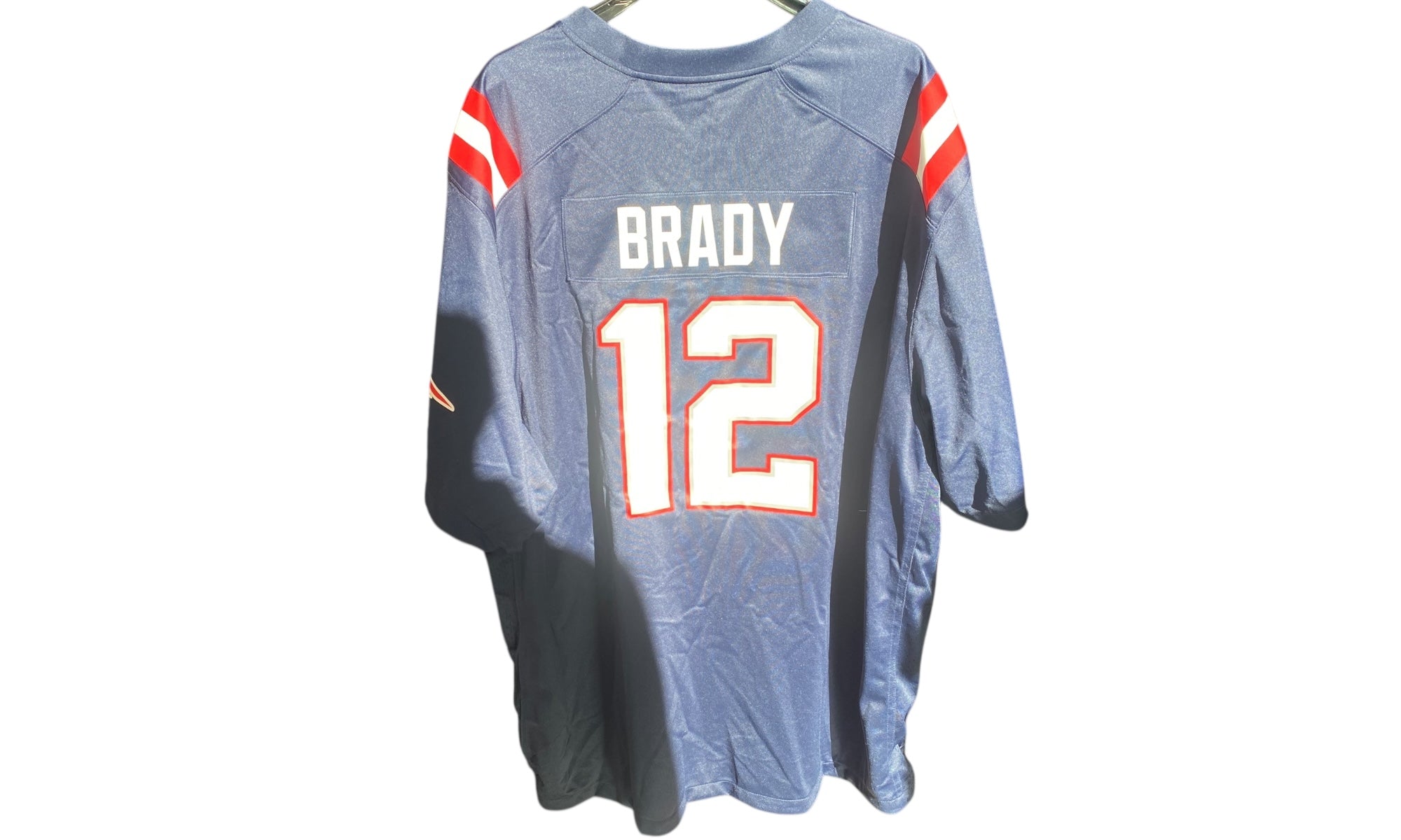 Nike Used New England Patriots Jersey Tom Brady #12 - test