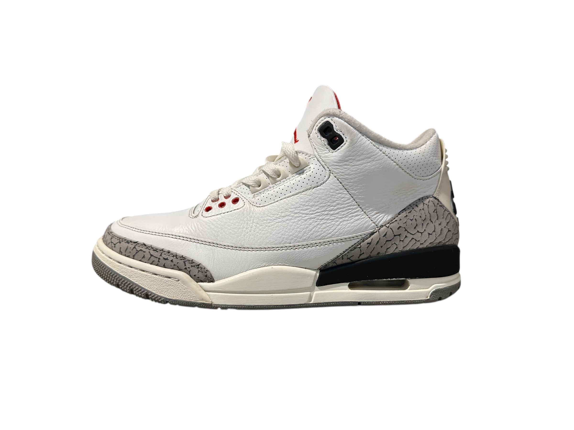Used Air Jordan 3 Retro White Cement Reimagined