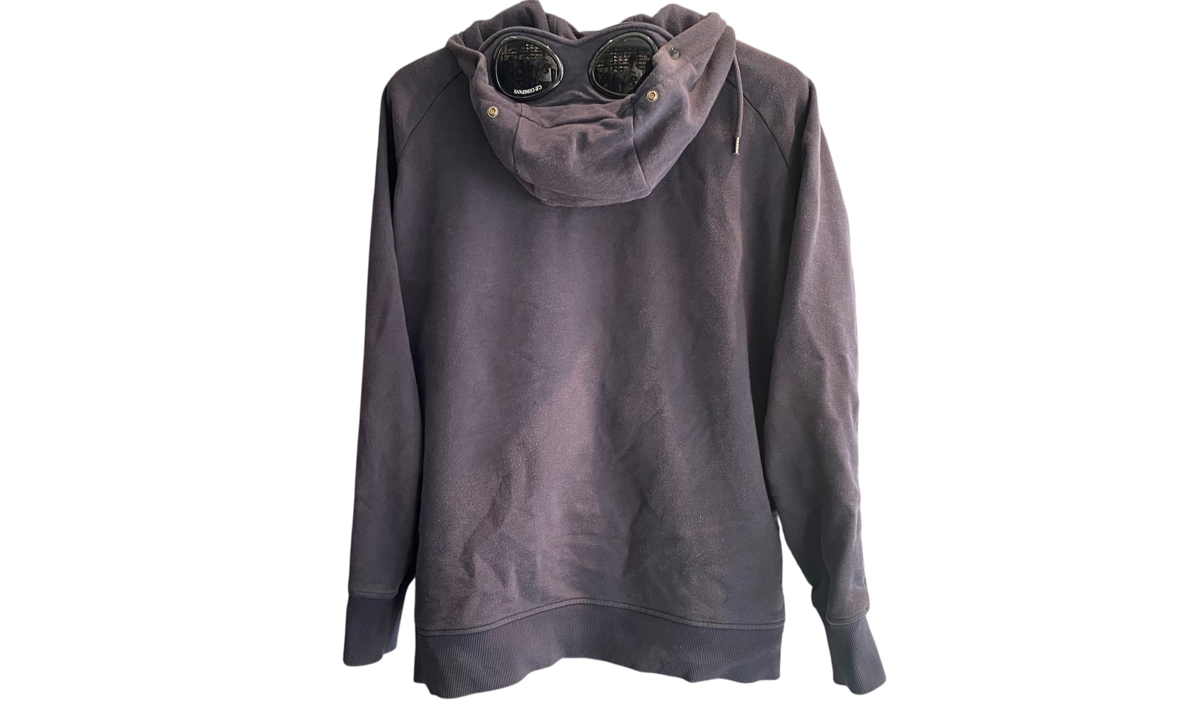 nike Used C.P Company Goggle Zip Up Hoodie Navy - test