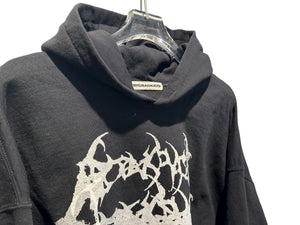 BIGBADKIDS Used Big Bad Kids Logos Hoodie - BBK