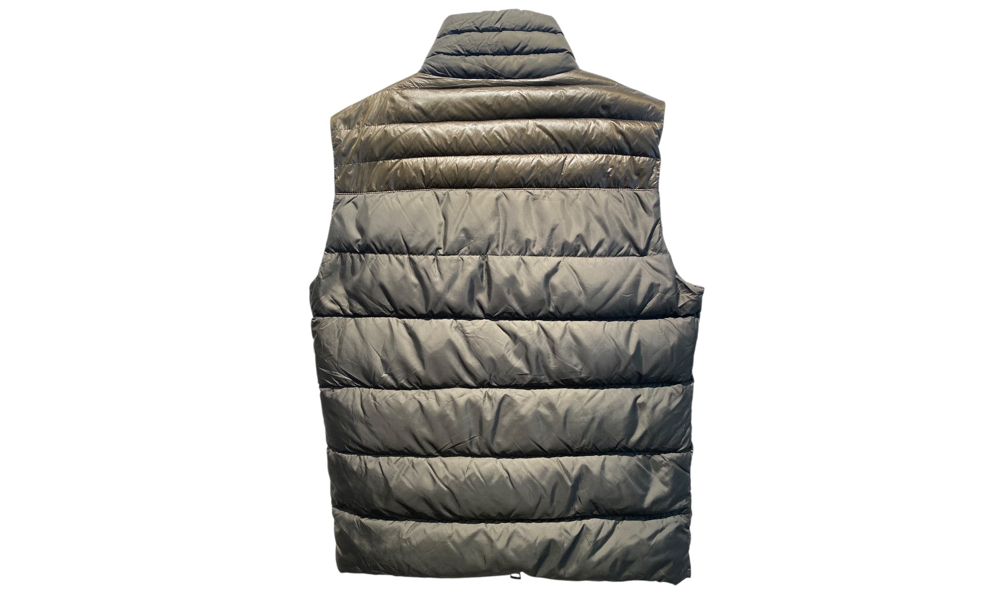 Moncler Used Moncler Dupres Down Vest Green - Dupres