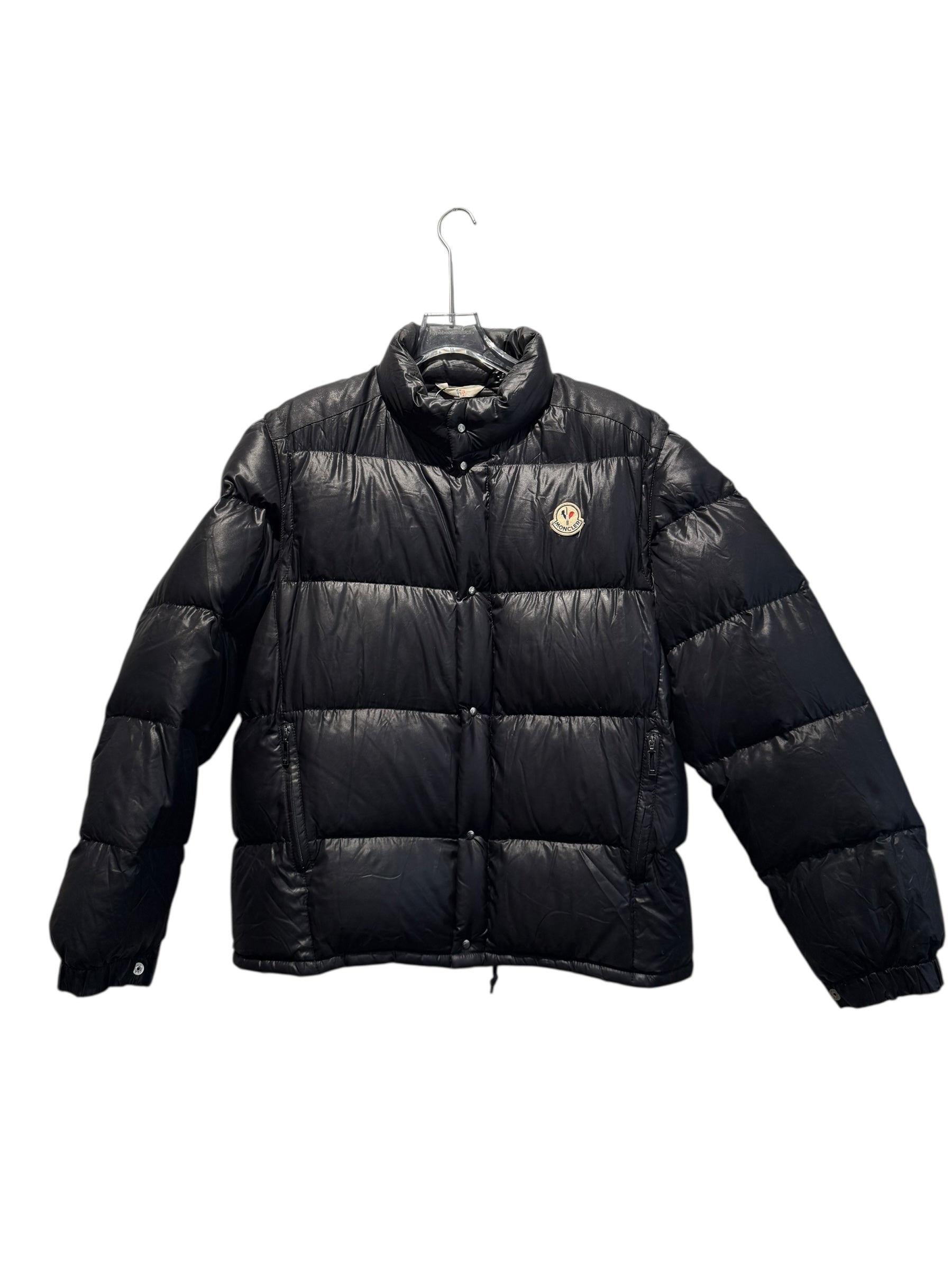 Used Moncler Vintage Down Transforming Jacket Black (1211251607