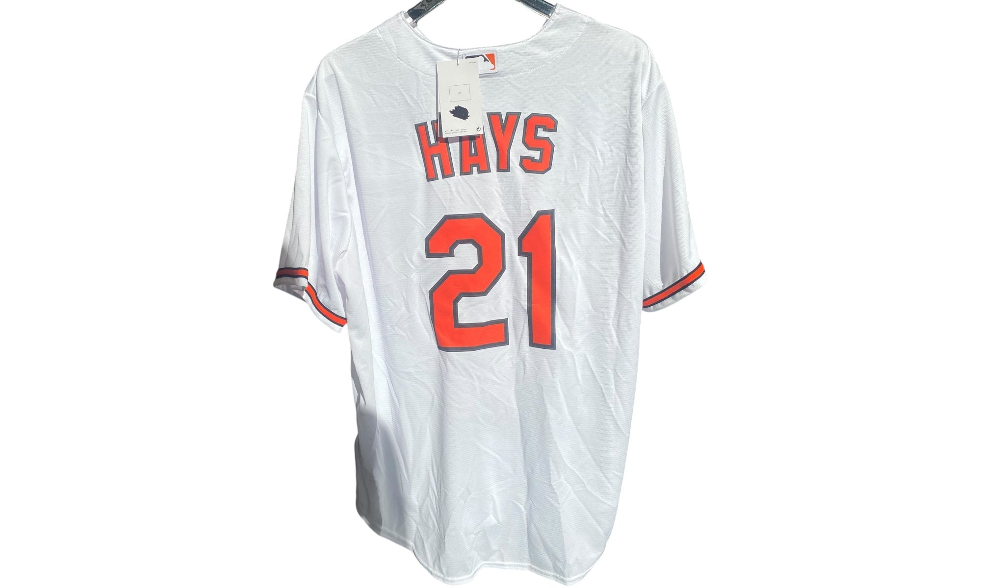 Nike Used Baltimore Orioles Jersey Hays #21 - test