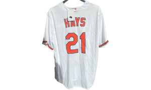 Nike Used Baltimore Orioles Jersey Hays #21 - test