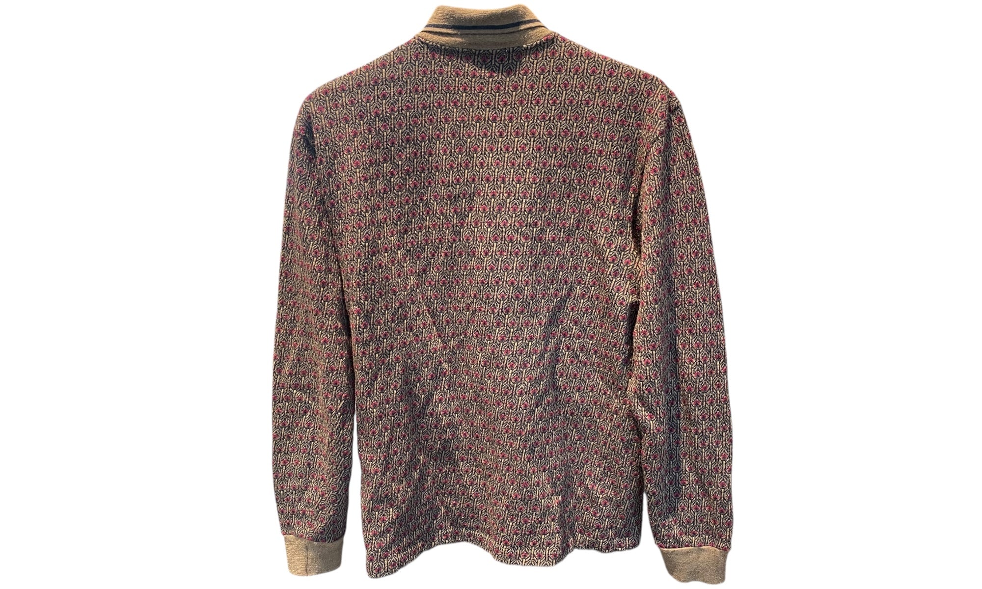 Givenchy Used Givenchy Vintage Brown Long Sleeve Wool Polo - GIvenchy