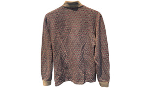 Givenchy Used Givenchy Vintage Brown Long Sleeve Wool Polo - GIvenchy