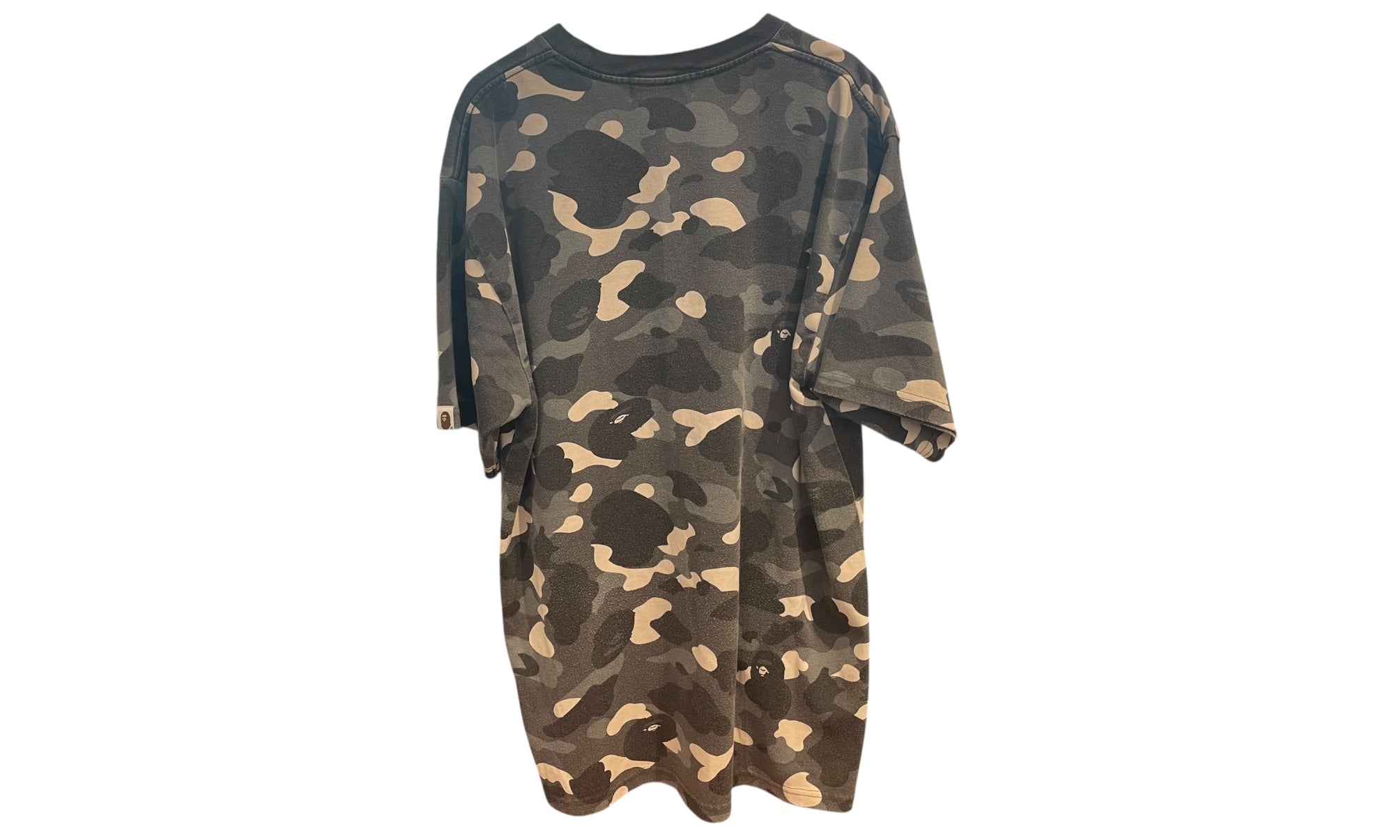 A Bathing Ape Used Bape Glow In The Dark Camo Embroidery Tee - test