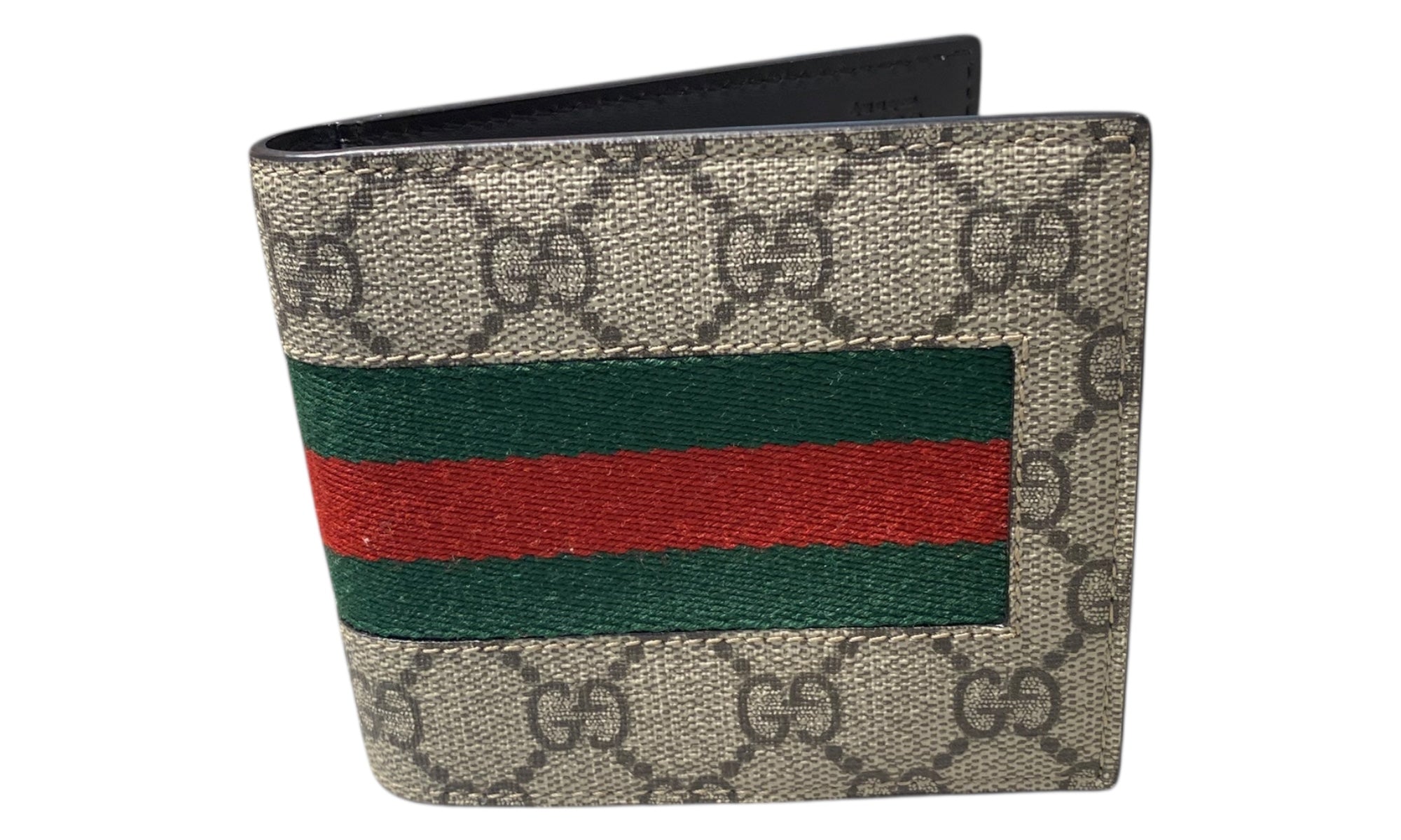 Gucci Used Gucci Bifold Wallet GG - test