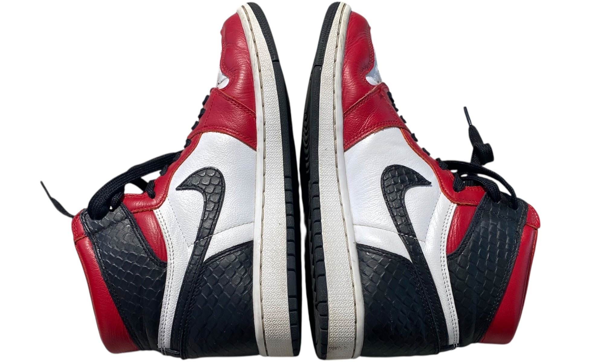 nike Used Air Jordan 1 High Satin Snake Chicago - 509251308