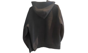 nike Used Moncler Grenoble Black Hoodie With White Logo - test