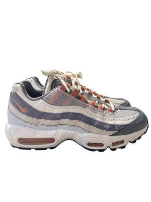 Nike Used Air Max 95 Vast Grey Red Stardust - DM0011-008