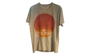 nike Used Stone Island Pearl Grey Lunar Eclipse Tee - test