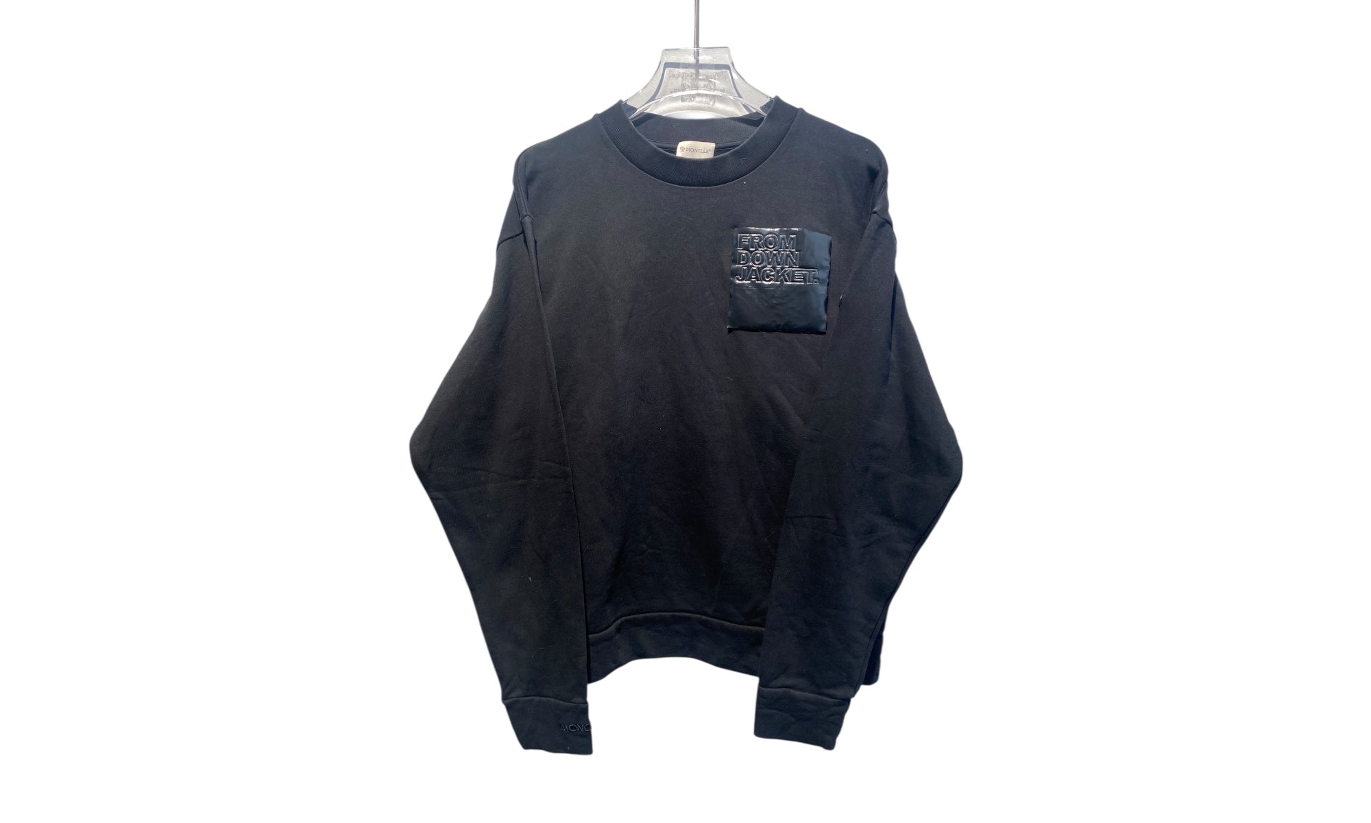 Moncler Used Moncler Velcro Patch Sweatshirt  - VELCPATCH