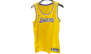 Air Jordan Used Los Angeles Lakers Jeremy Lin Jersey - test