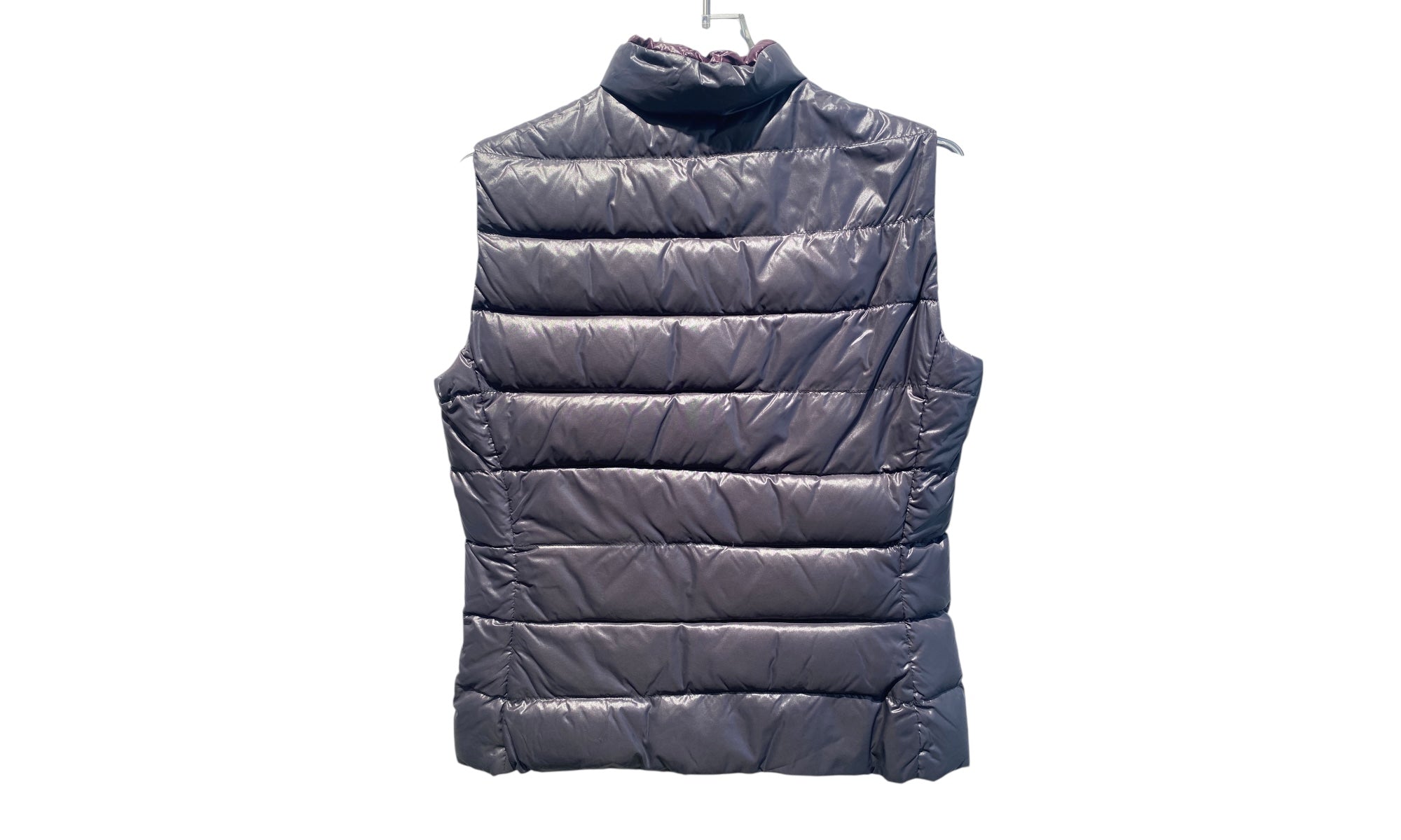 Moncler Used Moncler Ghany Down Vest Grey - Ghany