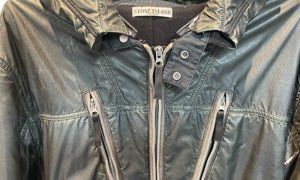 Stone Island Used Stone Island Ghost Liquid Reflective Vintage Jacket - test