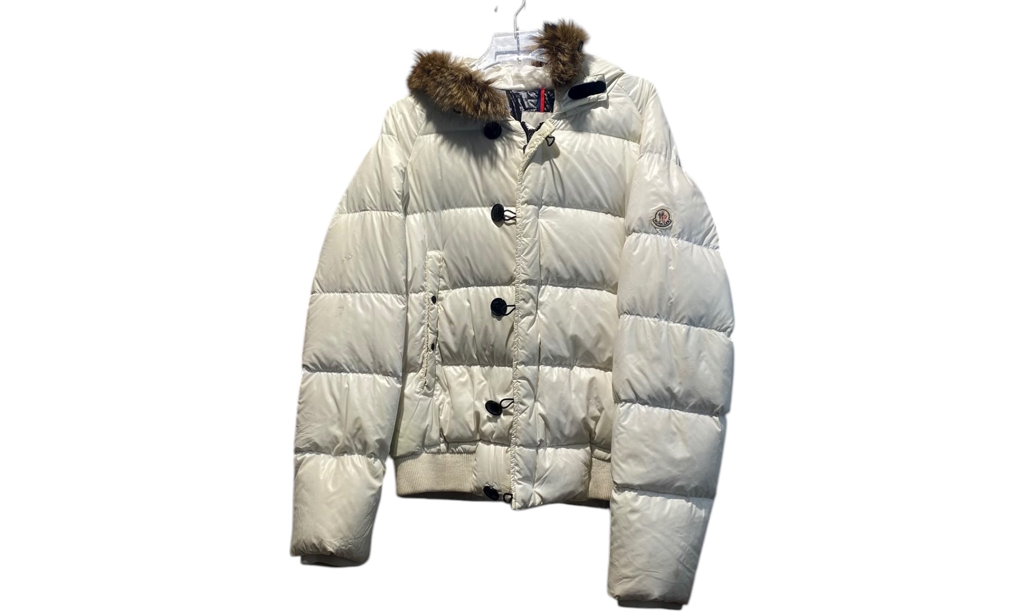 Moncler Used Moncler Bulgare Jacket White - BULGARE