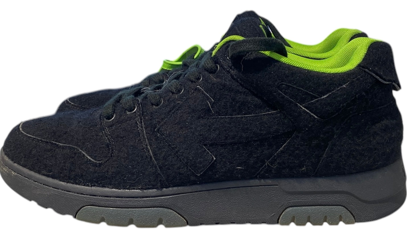 Off White Used Off-White Out Of Office OOO Low Tops - OMIA189F22FAB0011010