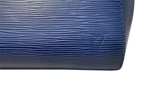 Louis Vuitton Used Louis Vuitton Navy Epi Leather Marly MM Tote Bag - test