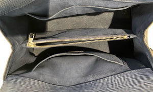 Louis Vuitton Used Louis Vuitton Navy Epi Leather Marly MM Tote Bag - test