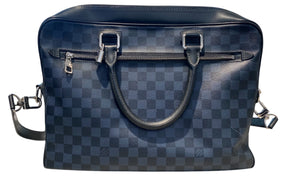Louis Vuitton Used Louis Vuitton Damier Cobalt Canvas Porte-Documents Business Briefcase Bag - test