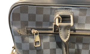 Louis Vuitton Used Louis Vuitton Damier Cobalt Canvas Porte-Documents Business Briefcase Bag - test