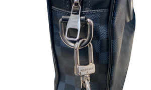 Louis Vuitton Used Louis Vuitton Damier Cobalt Canvas Porte-Documents Business Briefcase Bag - test